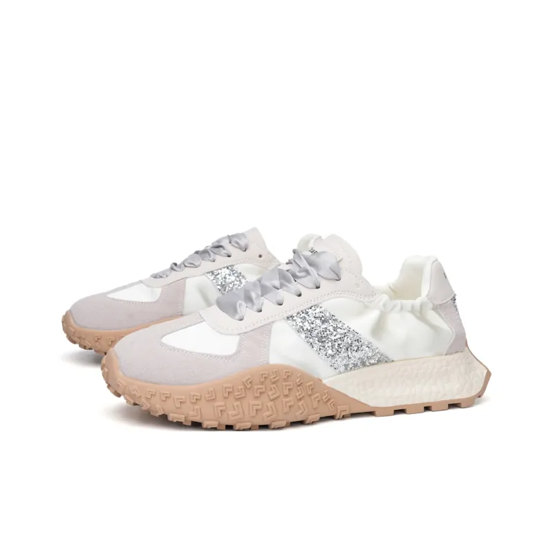 La Chapelle Anti Slip And Wear Resistant Breathable Low Top Chunky Sneakers Women's-11