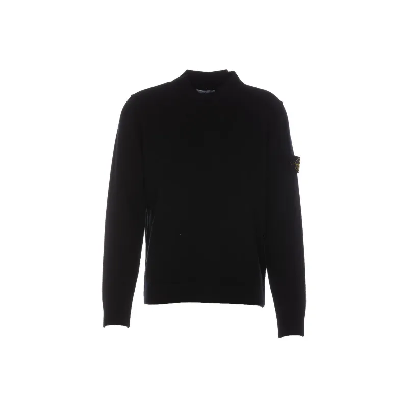 STONE ISLAND Compass Patch Knitted Jumper-0