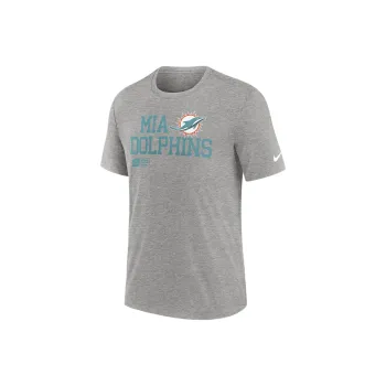 Nike Miami Dolphins Overlap Lockup Men's Nike Nfl T-Shirt