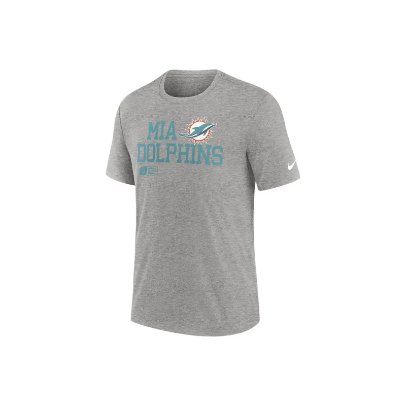 Nike Miami Dolphins Overlap Lockup Men's Nike Nfl T-Shirt-0