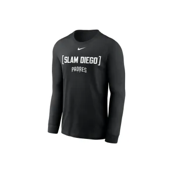 Nike San Diego Padres Fashion Men's Nike Mlb Long Sleeve T Shirt