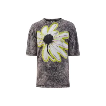 DIESEL T Shirts Men Gray