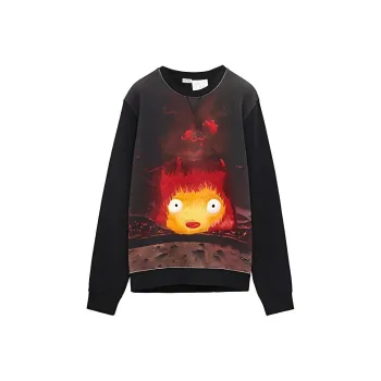 LOEWE x HAERDEYIDONGCHENGBAO SS23 Sweatshirt Unisex Black