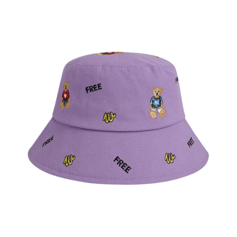 Yalu Preferred Polyester Bucket Hats Unisex-11