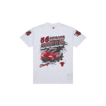 Mitchell & Ness x NBA Chicago Bulls T Shirt Men's White