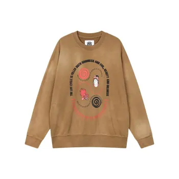Round Two Sweatshirt Unisex Dark Brown