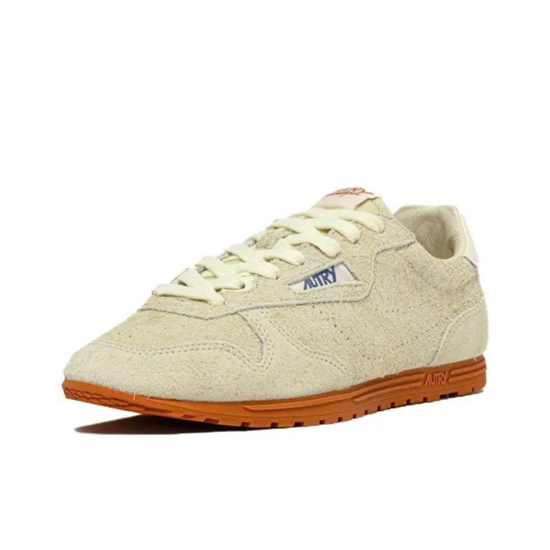 AUTRY WINDSPIN BUTTER Anti Slip Wear Resistant Low Top Casual Shoes Women's Yellow-0