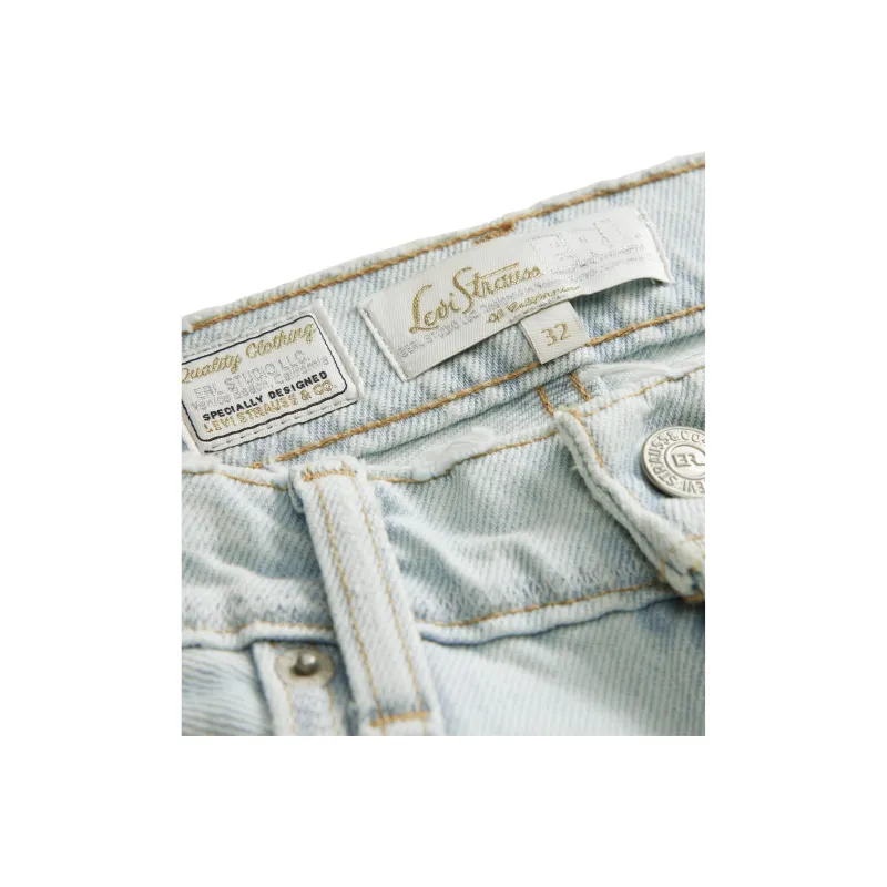 Levi's Levis X ERL Co branded Series Jeans Men's Light Indigo-5
