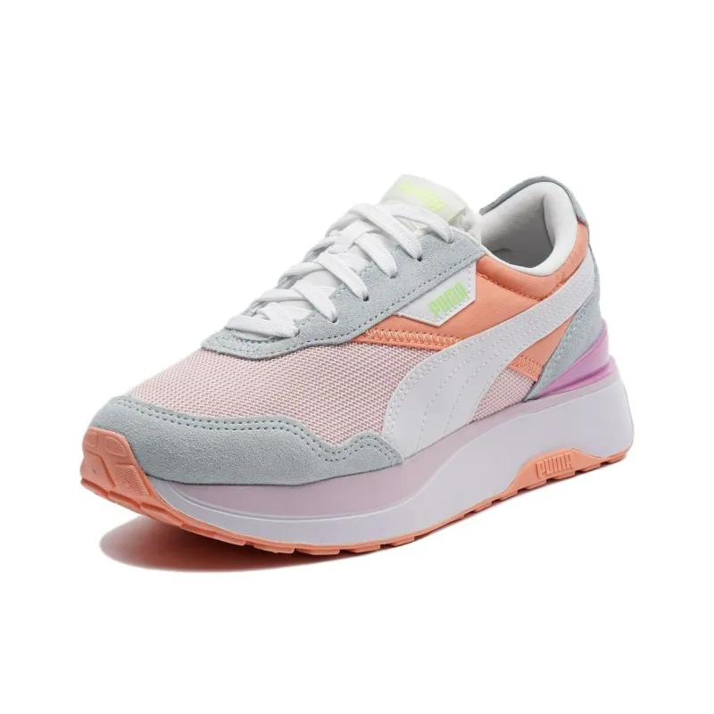 PUMA Cruise Rider Anti Slip Wear Resistant Low Top Casual Shoes Women's Pink-2