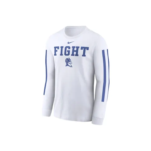 Nike Duke Blue Devils Local Spirit Slogan Men's Nike College Long Sleeve T Shirt