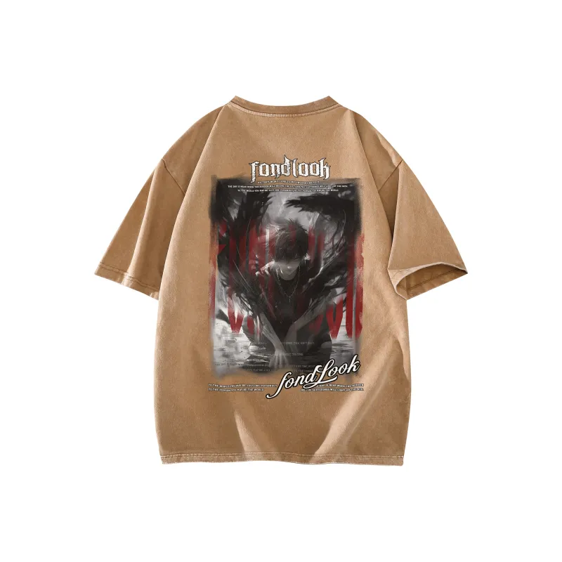 FONDLOOK T Shirts Unisex-6