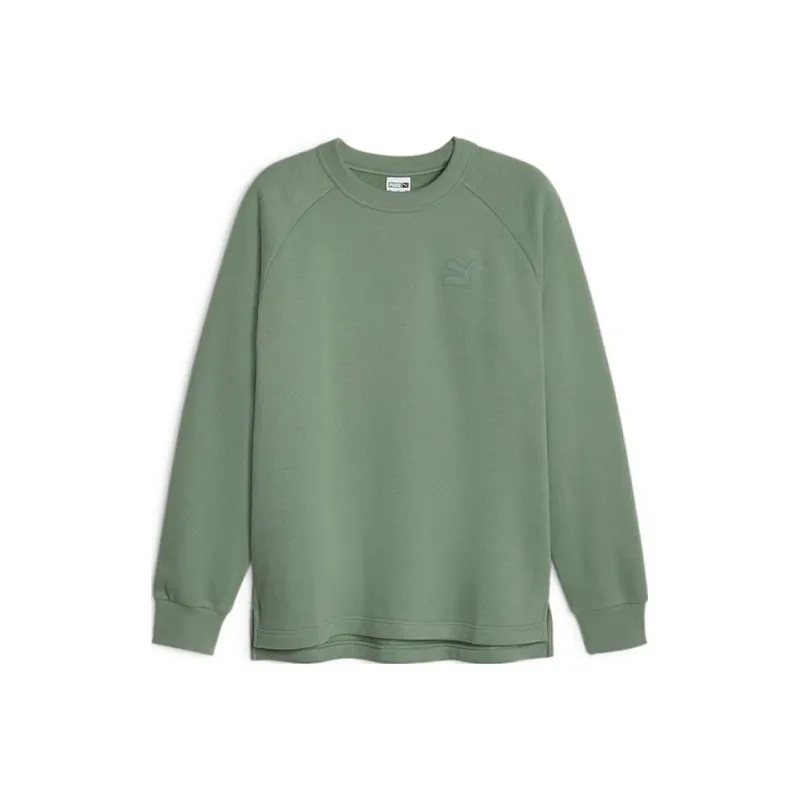 PUMA Sweatshirts Unisex Army Green-0