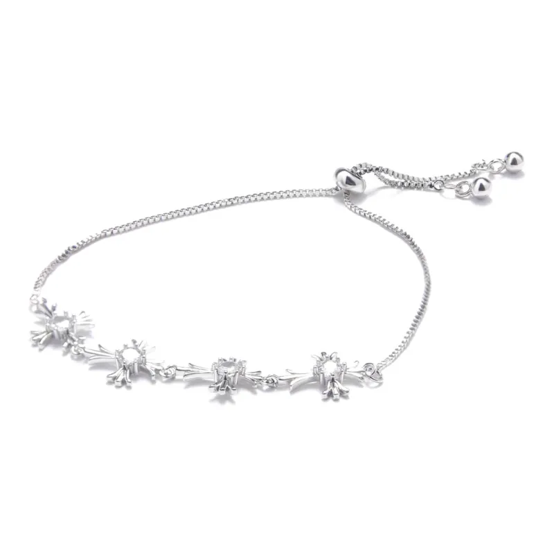 MEOBURLIY Zircon Bracelets Women's-1