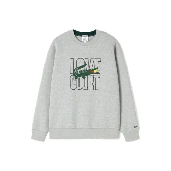 Smiley X LACOSTE Sweatshirts Men Gray 4JV