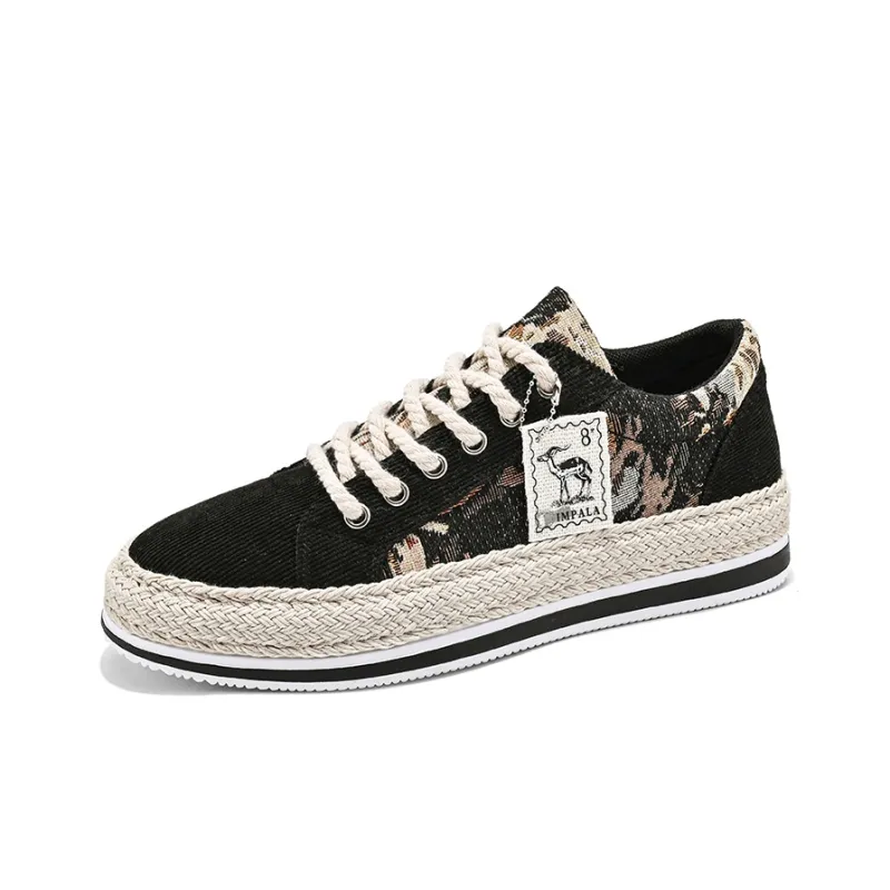 PLAY COBBLER Slip Resistant Breathable Low Top Canvas Shoes Men's-1