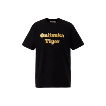 Onitsuka Tiger T Shirt Unisex Black