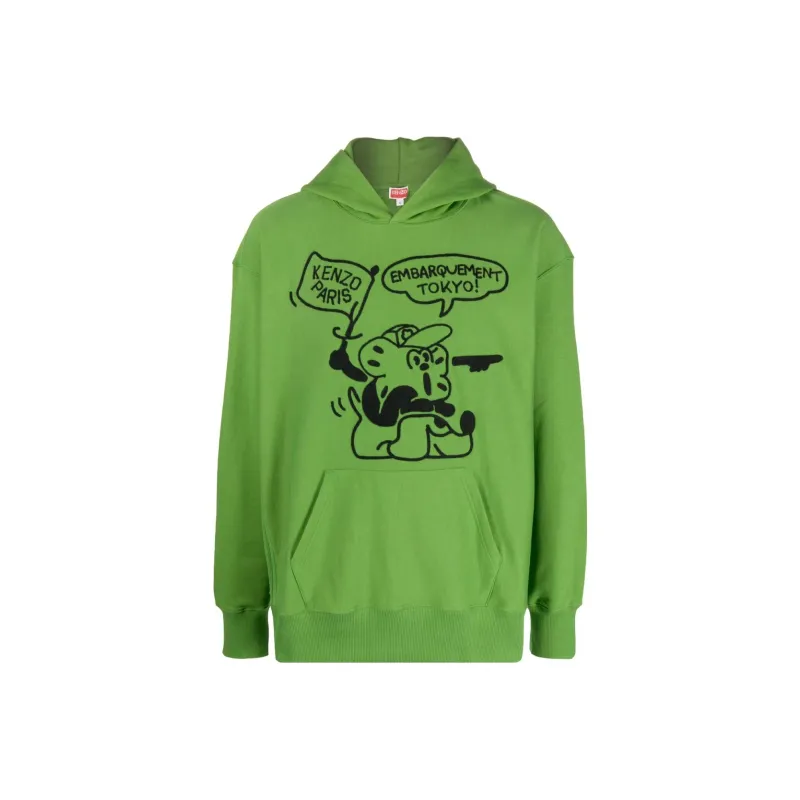 KENZO Boke Boy Travels Oversize Hoodie-0