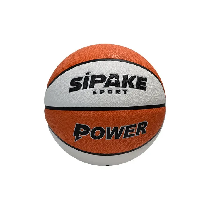 SIPAKESPORT PU Basketball Orange White Size 6 Ball Training Match Unisex-1