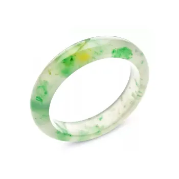 RIXIANGWAN African Emerald Jade Bangles Women's