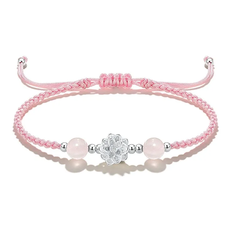 CHINA GOLD S999 Fine Silver Bracelets Unisex-5