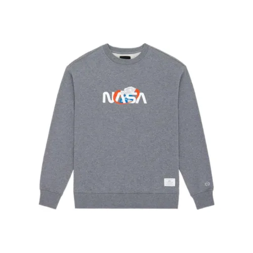 Alpha Industries Sweatshirts Unisex Gray