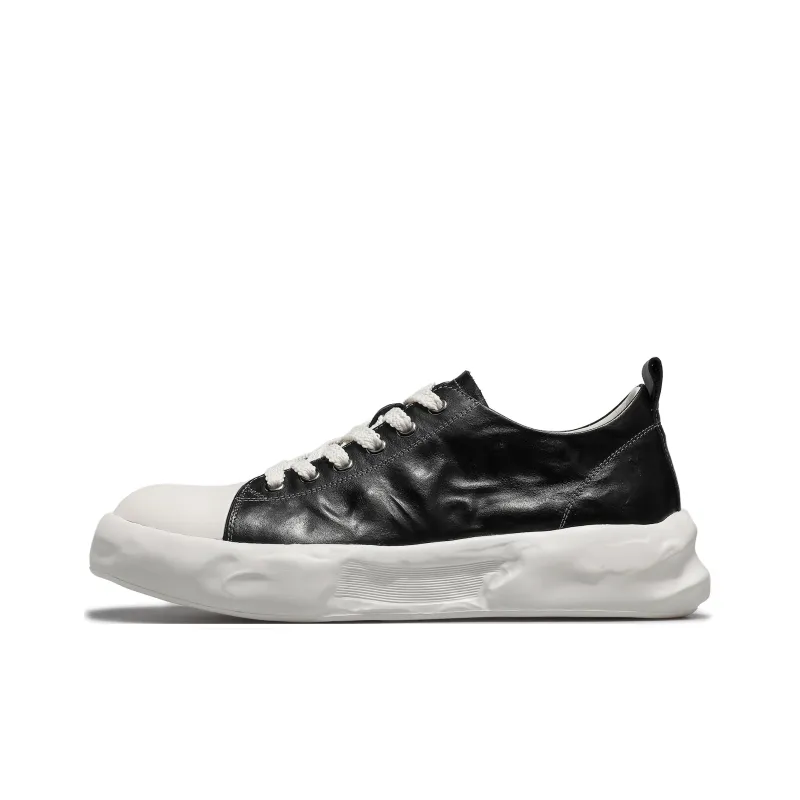 Desai Abrasion Resistant Slip Resistant Skateboard Shoes Men's-0