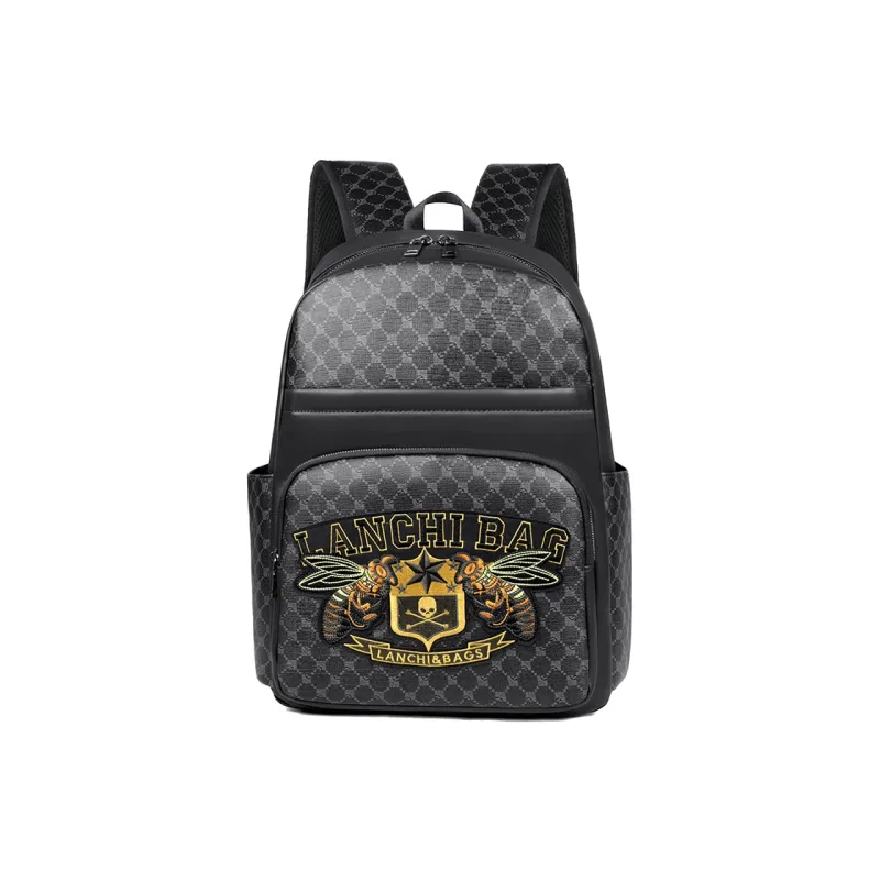 Debecca PU Backpack Unisex Multicolor-4