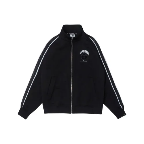 Aape Logo appliqué Funnel neck Jacket