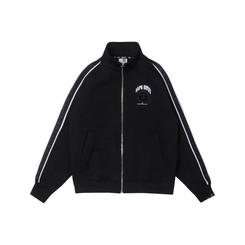 Aape Logo appliqué Funnel neck Jacket-0