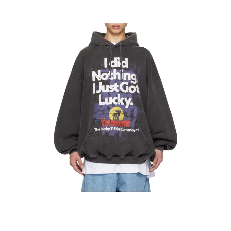 Vetements Sweatshirts Men Gray-0