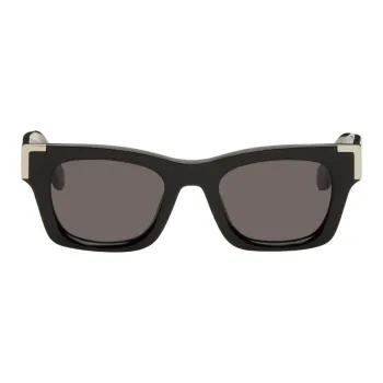 PALM ANGELS Acetate Square Sunglasses Men's Black