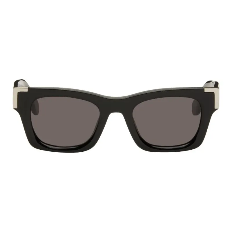 PALM ANGELS Acetate Square Sunglasses Men's Black-0