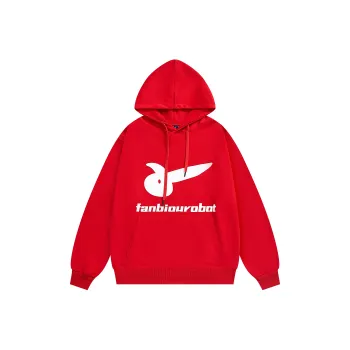 FANBIOU Sweatshirts Unisex Red
