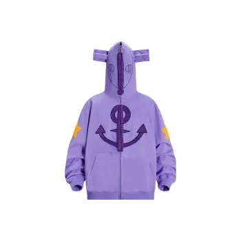 KAKAZZY Sweatshirts Unisex Purple