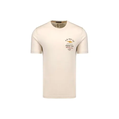 AERONAUTICA MILITARE 애프리콧 남성 티셔츠