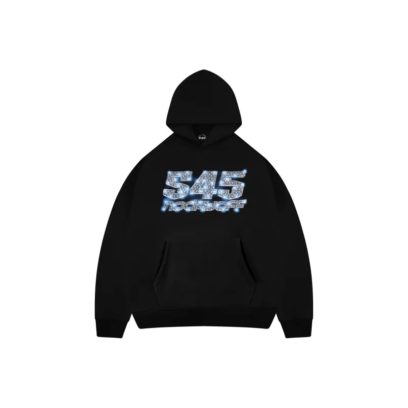 S45 Coat Fall And Winter Unisex Black White Two-Tone-1
