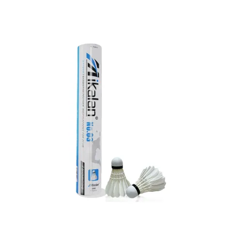 MIKALAN 12 Pack Duck Feather Shuttlecocks