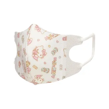 SKATER Non Woven Fabric Face Masks Kids' White