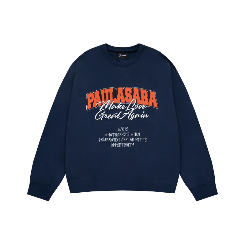 PAULASARA American Vintage Crew Neck Sweatshirt Unisex-0