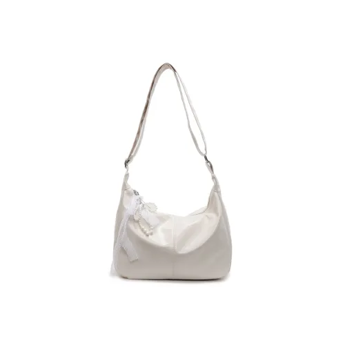 Yalu PU Tote Bag, Shoulder Bag Women's White/Black/Blue/Pink