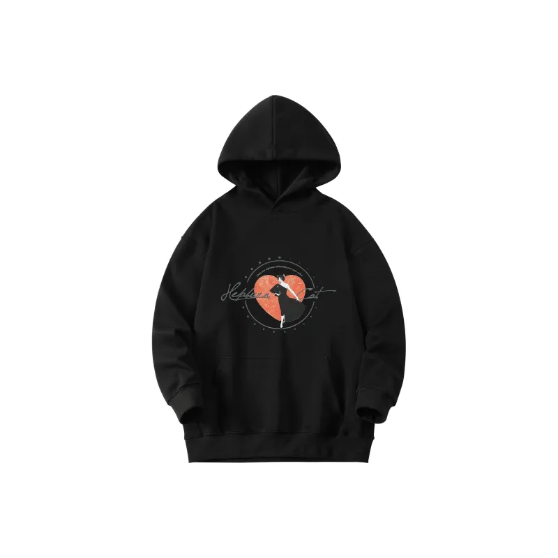 Hepburn Cat Sweatshirts Unisex-9