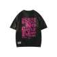 Black (Pink Text)