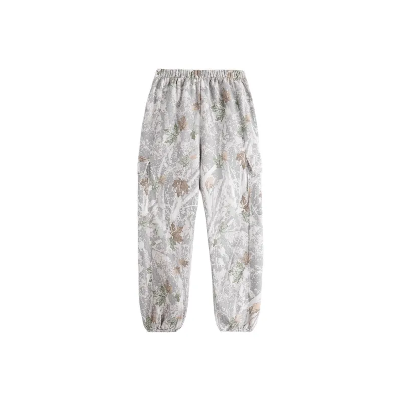Abercrombie＆Fitch Knitted Sweatpants Women's Gray Pattern-1