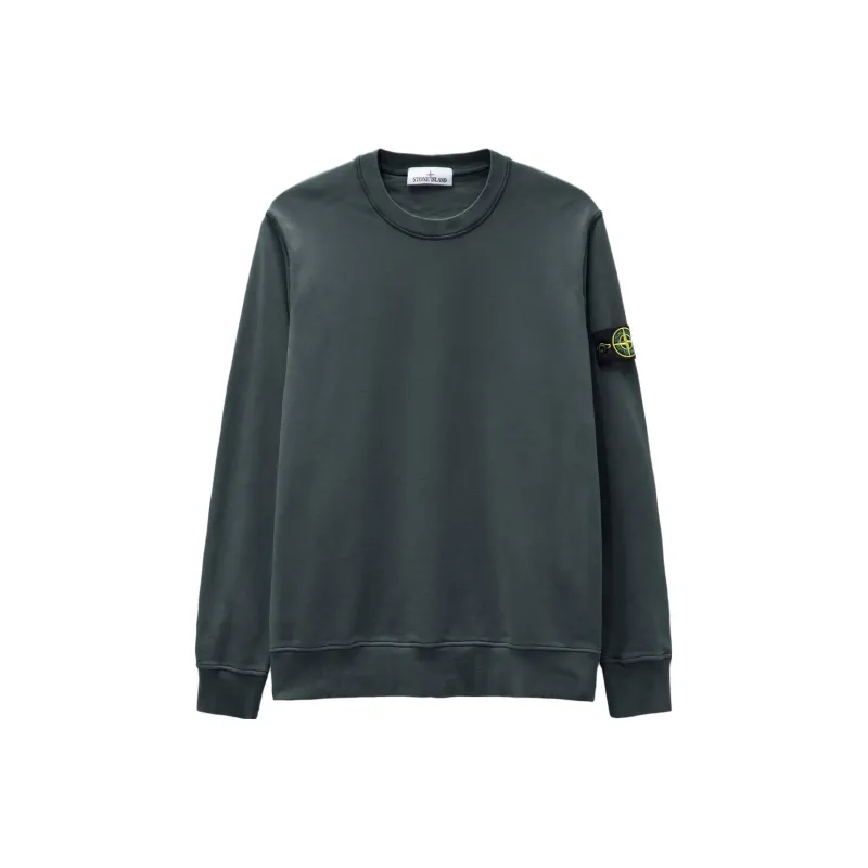 STONE ISLAND Compass Patch Crewneck Sweatshirt-0