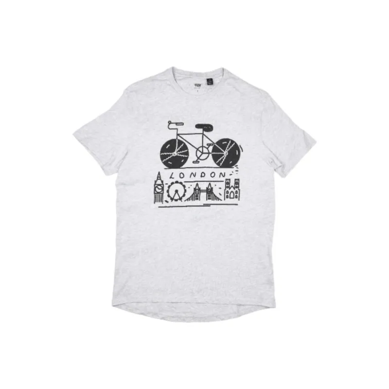 Levis T Shirts Men Gray-0