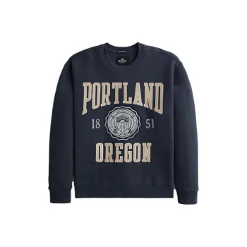 Hollister Sweatshirts Men Marine Blue