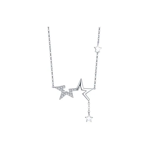 FROMLOVER 925 Sterling Silver Necklaces Women's