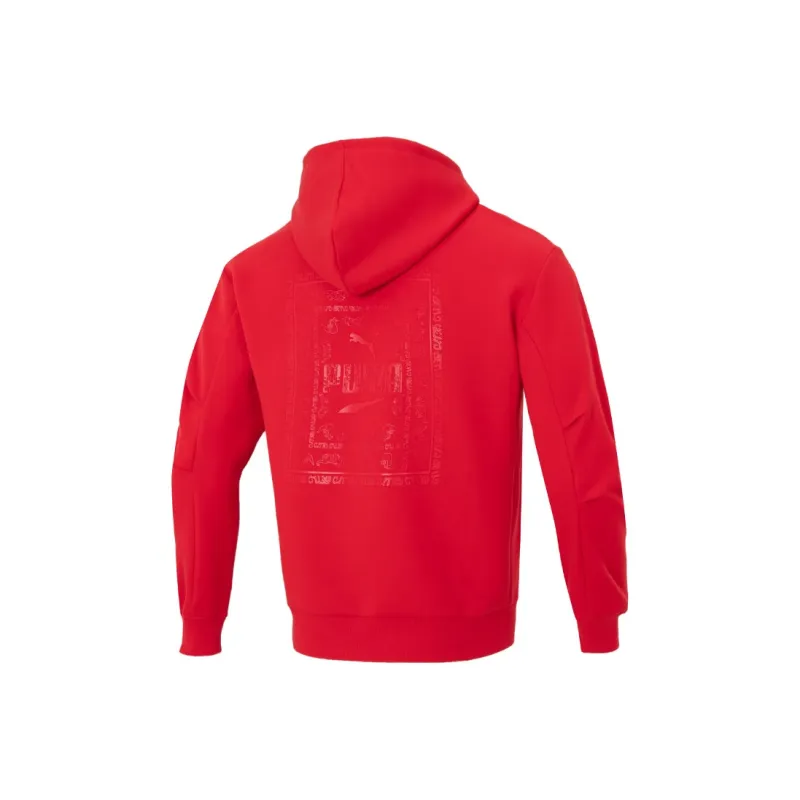 PUMA Sweatshirts Unisex Red-0