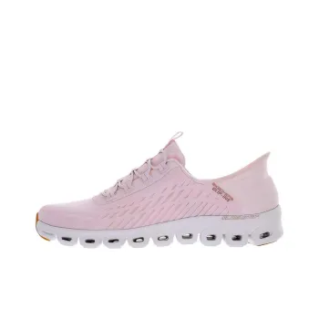 Skechers Glide Step Low Top Casual Shoes Women's Pink