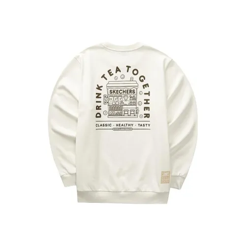 Skechers Sweatshirts Unisex Marshmallow White/0074